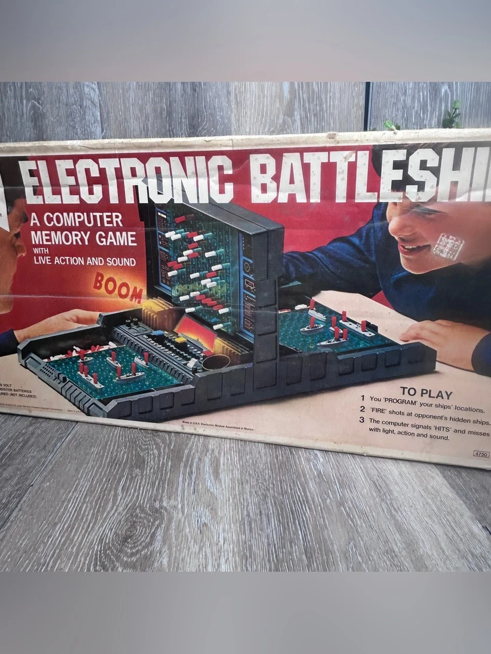 Vintage Electronic Battleship Game Milton Bradley Retro Complete Working Set